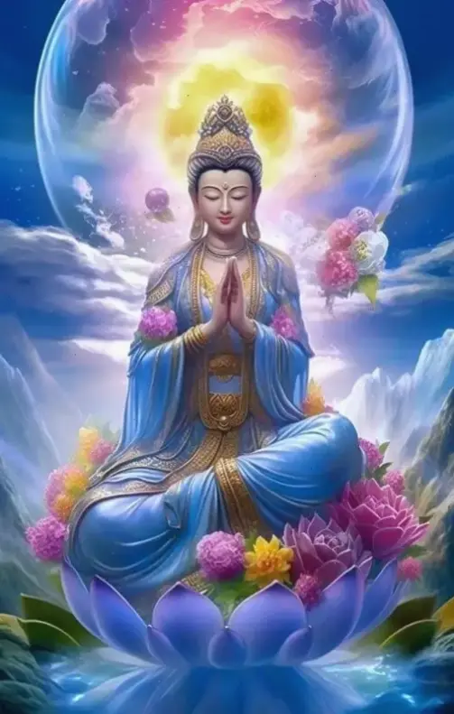 Khám phá vẻ đẹp huyền bí của Quan Âm trên hồ qua hình ảnh 4K sắc nét, mang lại sự bình yên và lòng từ bi sâu lắng.