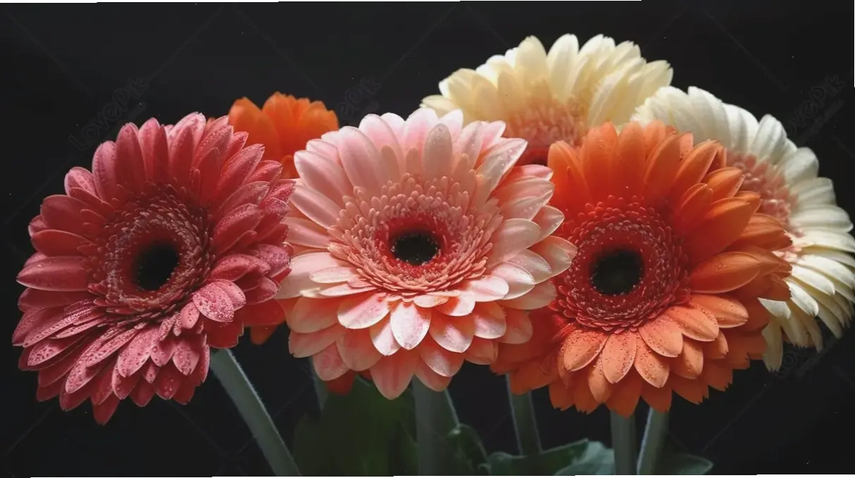 Khám phá vẻ đẹp rực rỡ của hoa đồng tiền đỏ qua ảnh macro, mang đến sức sống và niềm vui bất tận cho không gian.