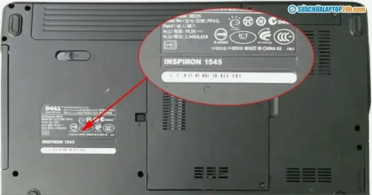 Kiểm Tra Nhãn Dán Trên Laptop