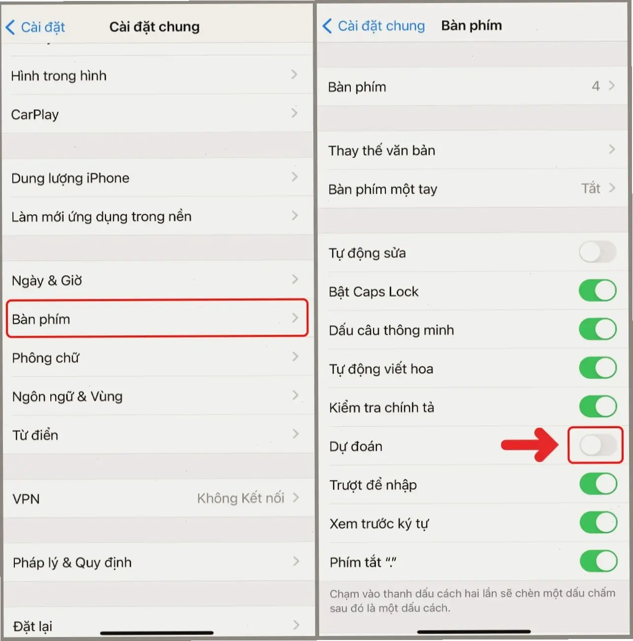 Lý do tắt sửa lỗi chính tả