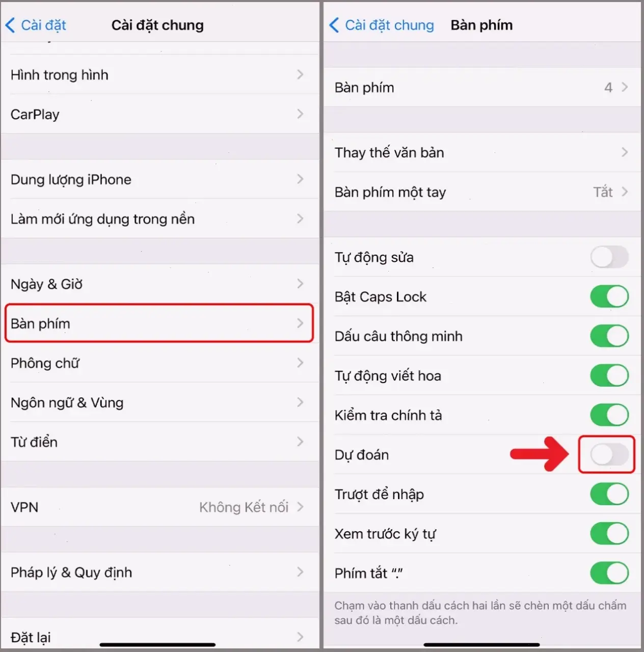 Lý do tắt sửa lỗi chính tả