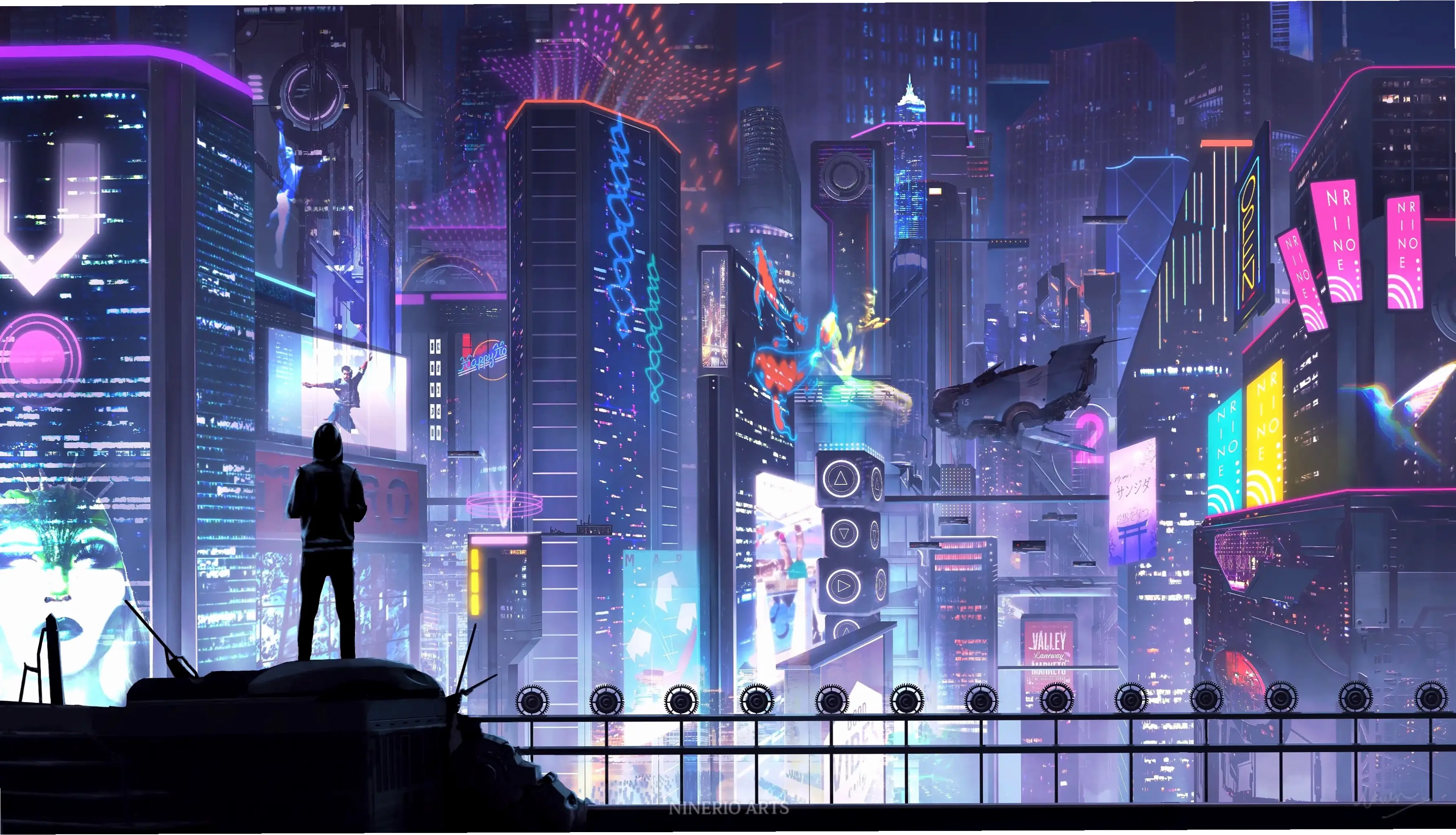 Neon nghệ thuật tinh tế, tạo nên tác phẩm độc đáo kết hợp công nghệ và sáng tạo đầy cảm hứng.