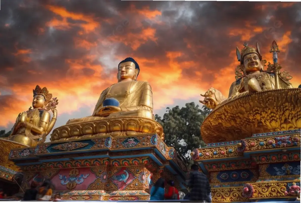 Nghệ thuật Phật Kathmandu: Sự kết hợp hoàn hảo giữa truyền thống và sáng tạo, khơi dậy cảm hứng.