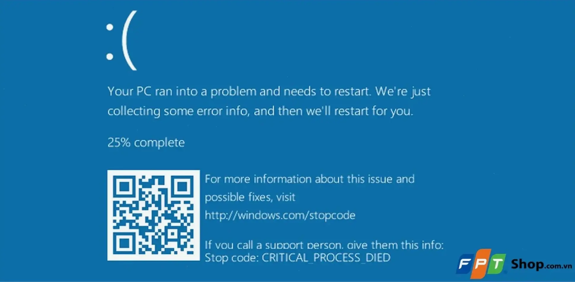 Nguyên nhân chính của việc máy tính sập nguồn