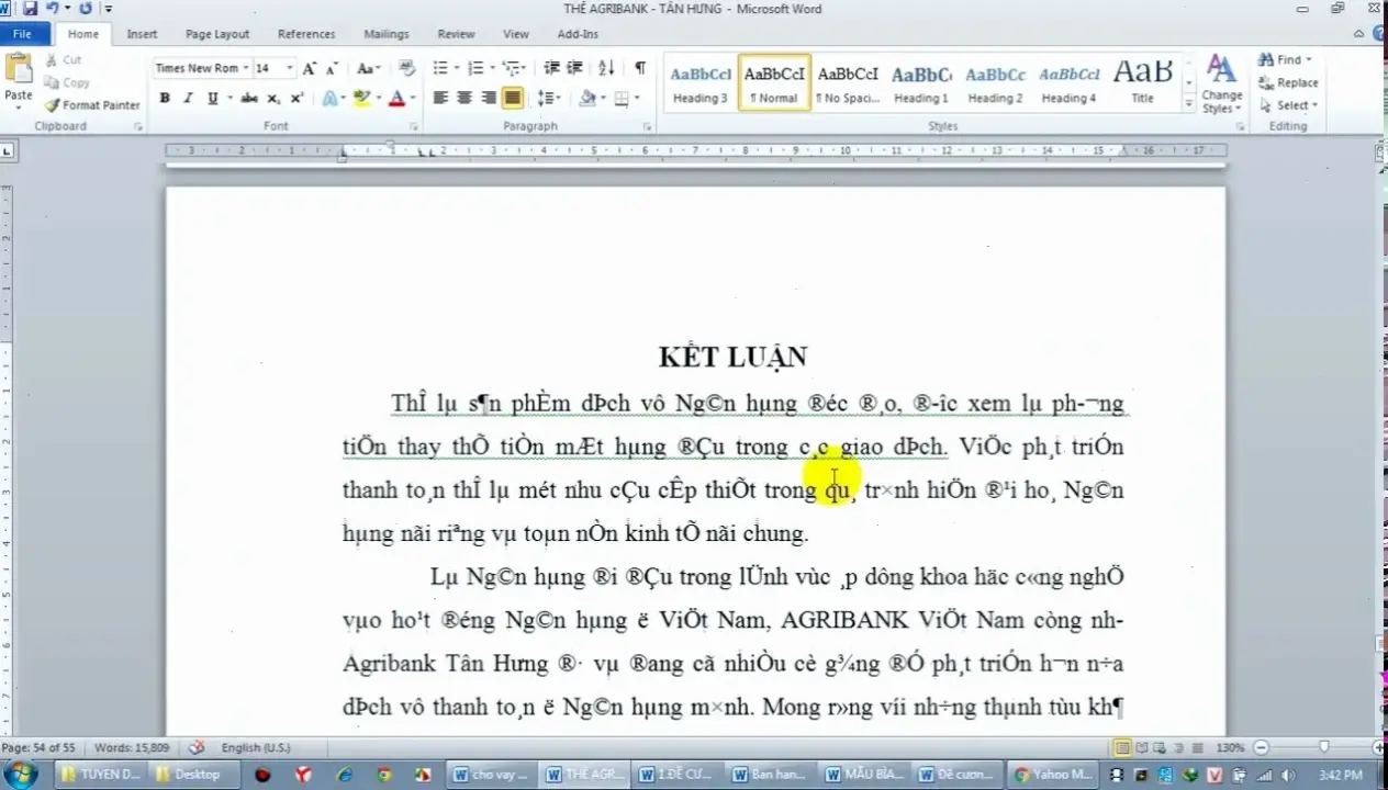 Nguyên nhân phổ biến của lỗi font chữ