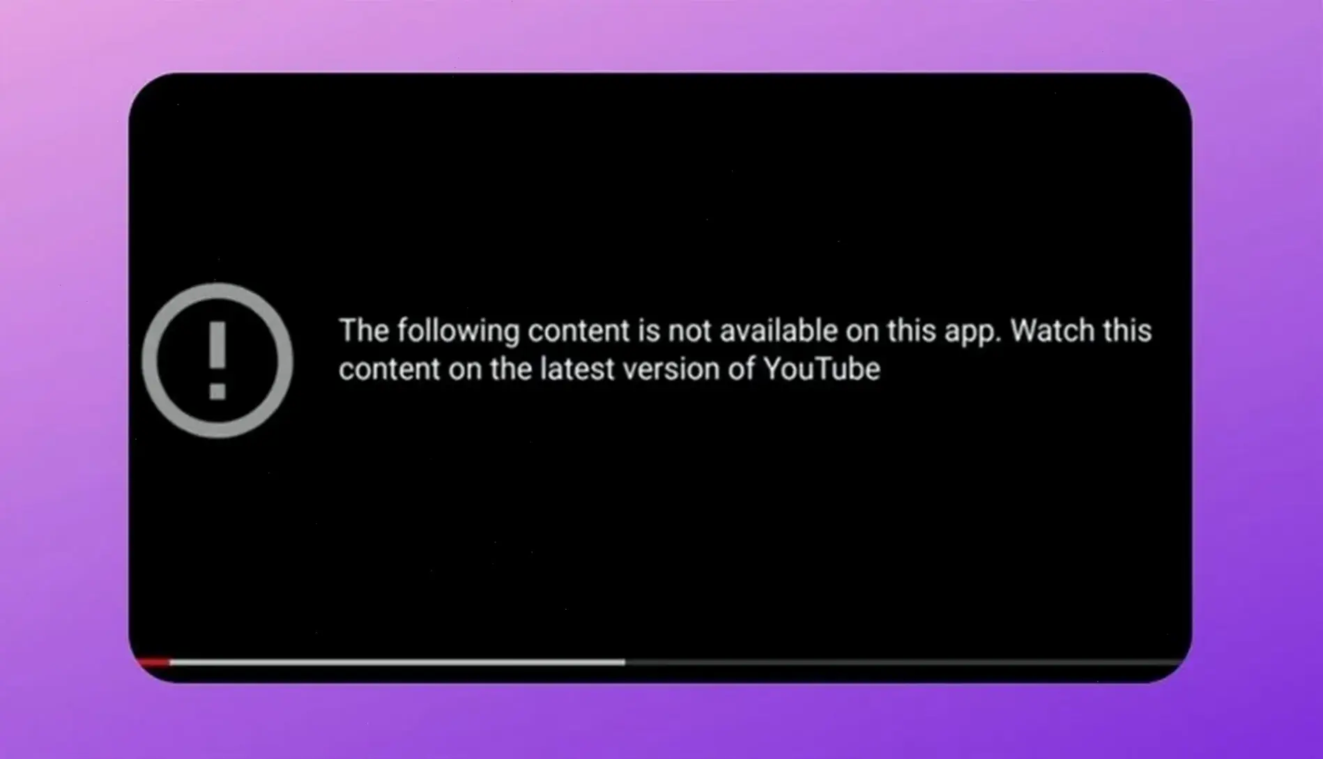 Nguyên nhân phổ biến của lỗi