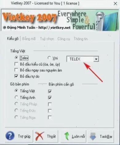 Nguyên nhân phổ biến của lỗi Vietkey
