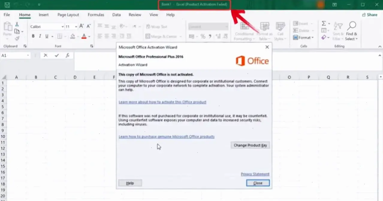 Những sự thật bất ngờ khác về sửa lỗi product activation failed