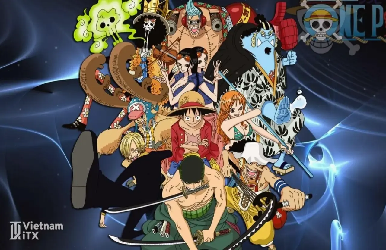 One Piece tối giản tinh tế, tập trung vào tinh hoa câu chuyện hải tặc huyền thoại.