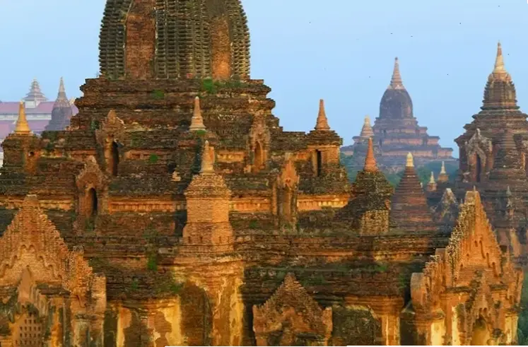 Phật Bagan tối giản tinh tế, thiết kế đơn giản giúp tâm hồn thư giãn và tìm thấy sự an lành.