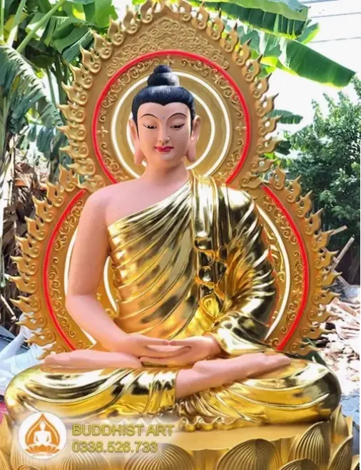 Phật Thích Ca bình an mang đến nguồn năng lượng tích cực, giúp thư giãn và cân bằng cuộc sống hàng ngày.