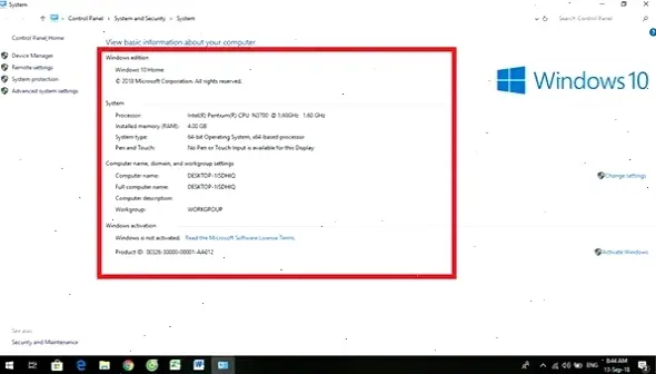 Phương pháp 1: Qua Cài Đặt Hệ Thống