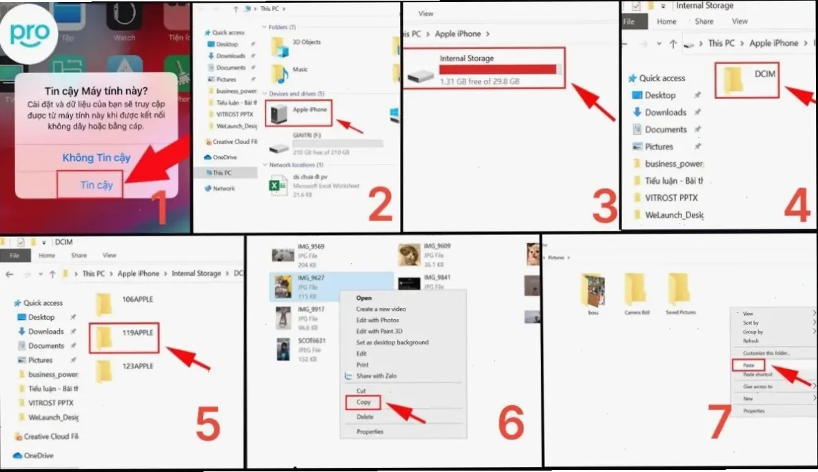 Phương pháp 3: Sử dụng iCloud