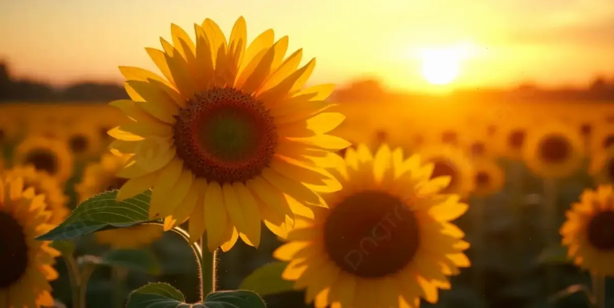 Sắc vàng rực rỡ của hoa hướng dương trong ảnh cận, truyền cảm hứng vui tươi và năng lượng bất tận.