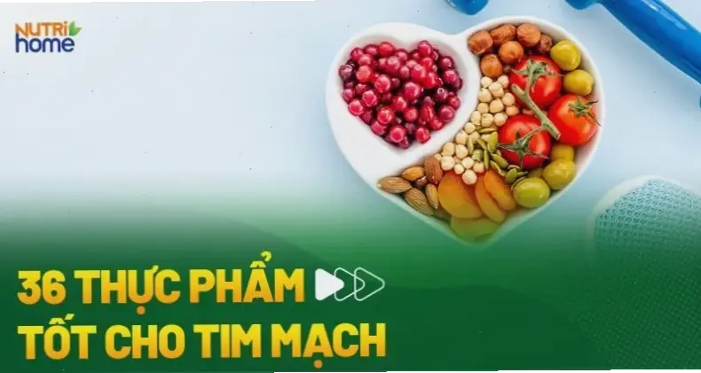 Tầm quan trọng của thực phẩm đối với tim mạch