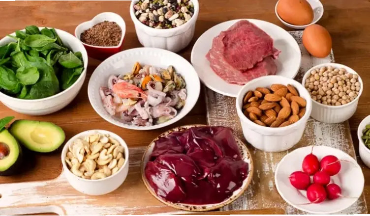 Thực phẩm giàu dinh dưỡng cho người thiếu máu