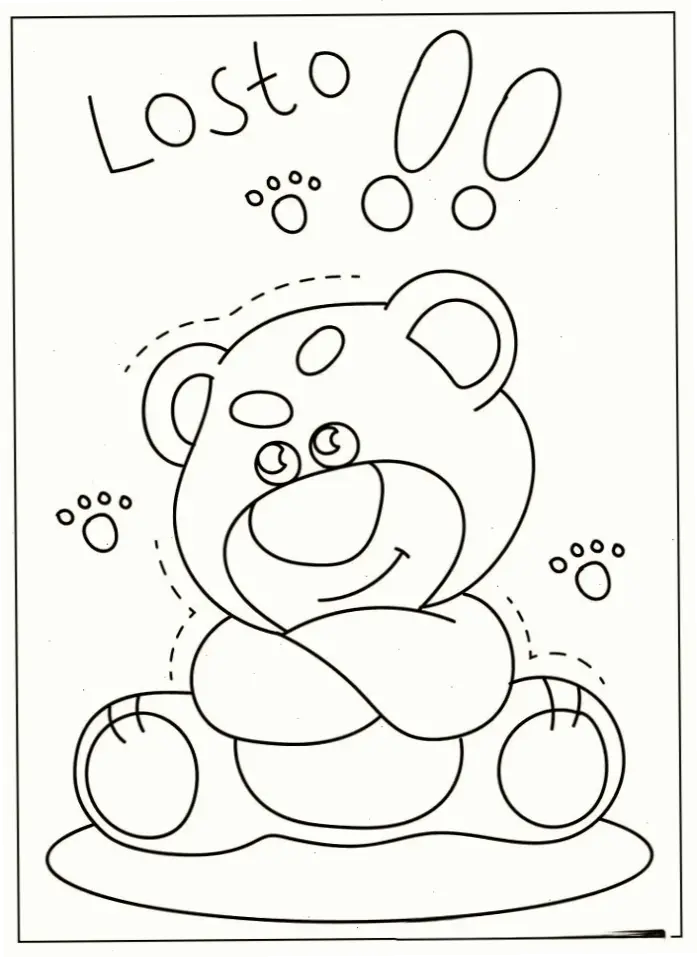 Tô Màu Gấu Dâu Lotso: Khám Phá Niềm Vui Sáng Tạo Ngay!