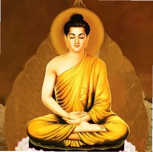 Tranh A Di Đà ngồi nghệ thuật, kết hợp truyền thống hiện đại, truyền tải thông điệp yêu thương và sự tĩnh lặng.