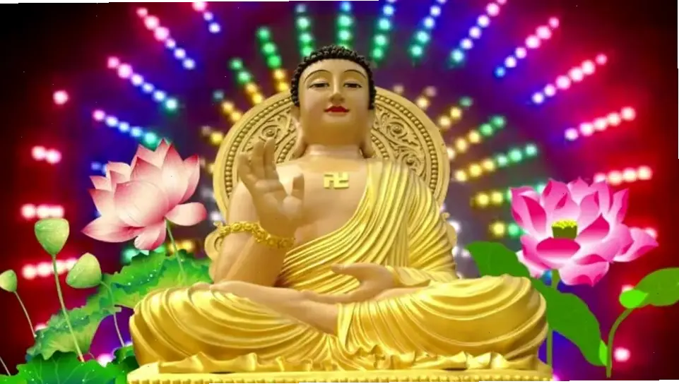 Tượng A Di Đà ngồi uy nghiêm, biểu tượng từ bi vô hạn, giúp không gian bạn tràn đầy sự thanh tịnh và yêu thương.