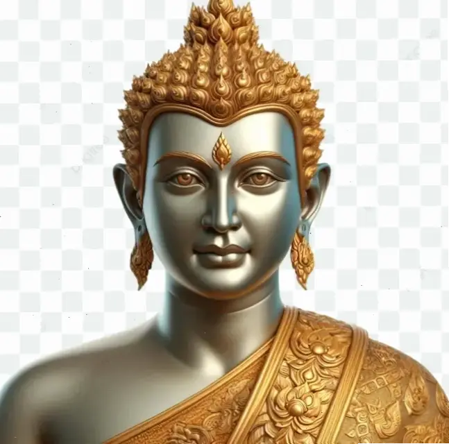 Tượng Phật bạc thiền hỗ trợ thiền định, mang lại sự tĩnh lặng và giác ngộ.