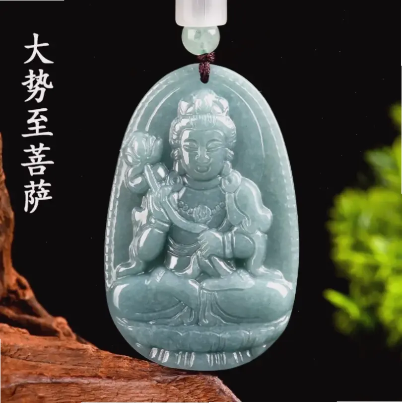 Tượng Phật ngọc bích bình an biểu tượng thư giãn, giúp xua tan mệt mỏi và mang hạnh phúc vào cuộc sống hàng ngày.