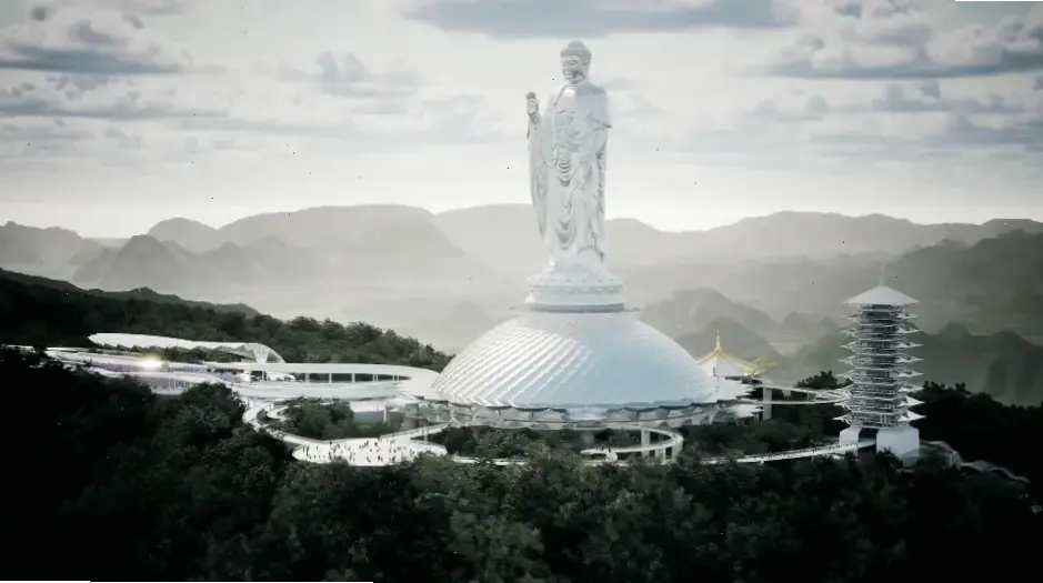 Tượng Phật thạch cao tâm linh, nuôi dưỡng nội tâm và kết nối năng lượng vũ trụ mạnh mẽ.