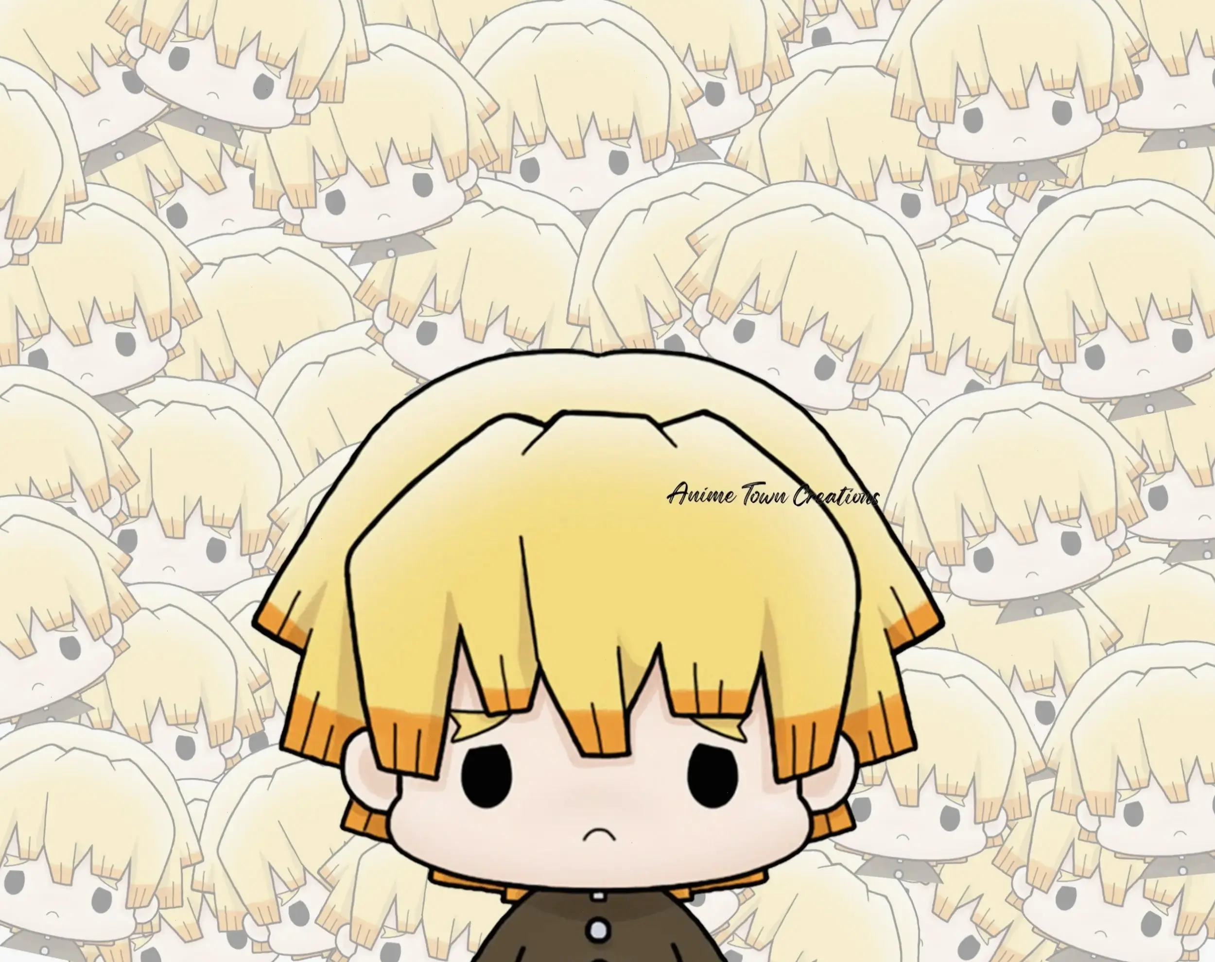 Zenitsu Chibi: Siêu dễ thương với sức mạnh bất ngờ từ Demon Slayer, khiến bạn không thể rời mắt! Khám phá ngay thế giới phiêu lưu của cậu ấy.