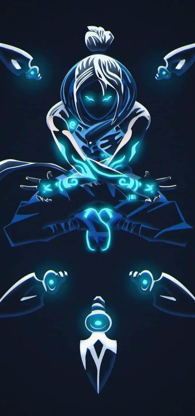 Avatar neon anime rực rỡ, mang phong cách anime neon sống động, biến profile bạn thành tuyệt tác sáng tạo và cuốn hút!