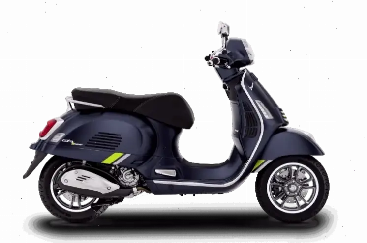 Cảm nhận tốc độ với Vespa GTS Sport Scooter, mang lại sự phấn khích và phong cách thể thao đỉnh cao.