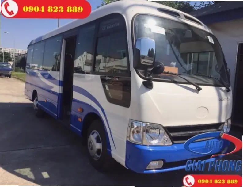 Hyundai County Passenger Vehicle mang lại sự thoải mái tối ưu cho hành khách, với nội thất cao cấp và công nghệ hiện đại.
