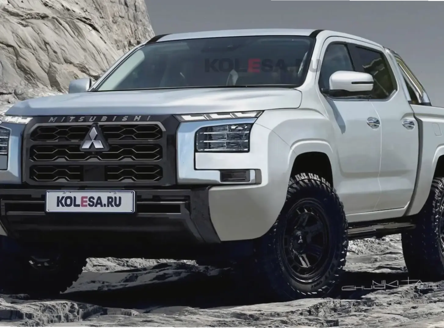 Mitsubishi Triton Off-Road Car: Chiếc xe off-road bền bỉ, sẵn sàng đối mặt với mọi thử thách địa hình khắc nghiệt.