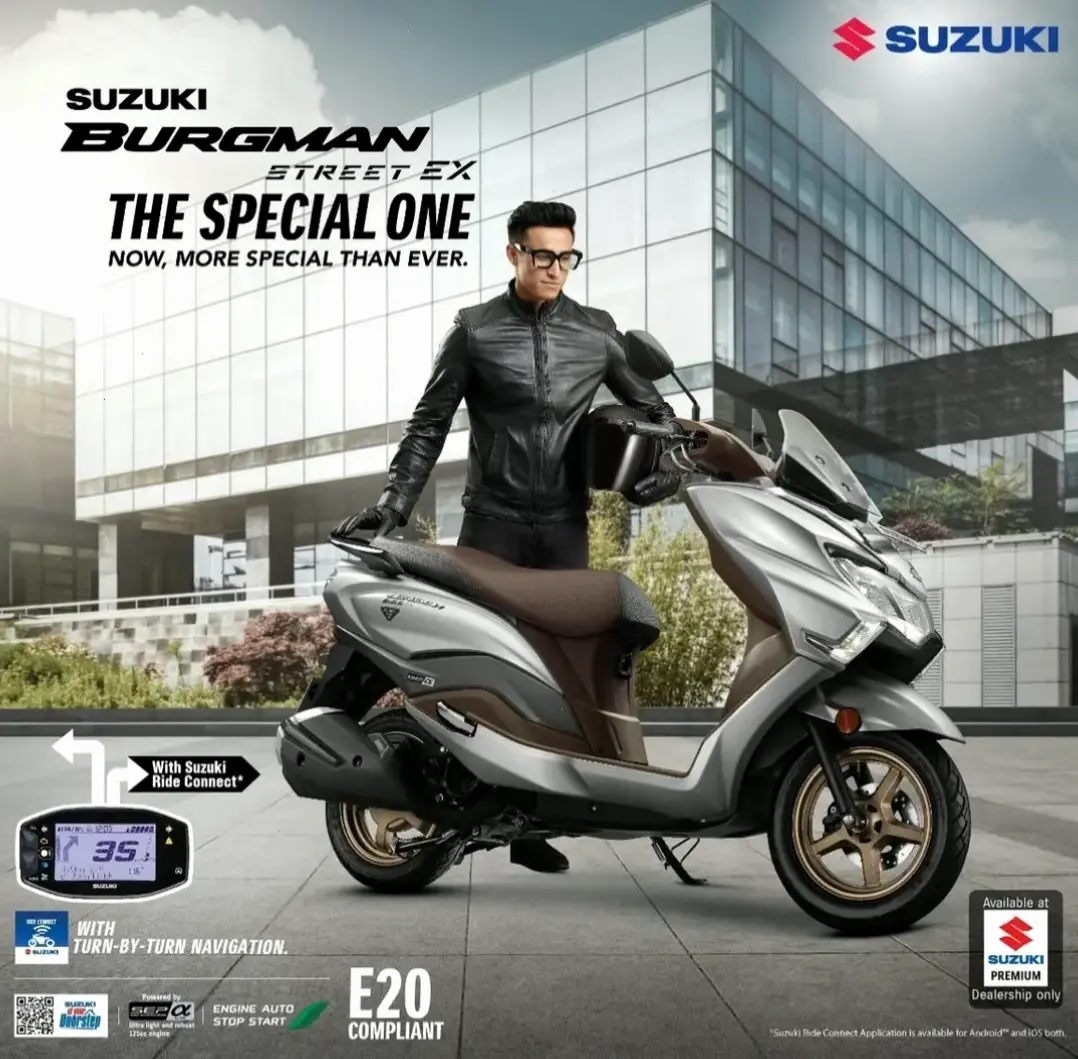 Suzuki Burgman Premium Scooter: Sự sang trọng đẳng cấp, hiệu suất vượt bậc cho lối sống tinh tế.