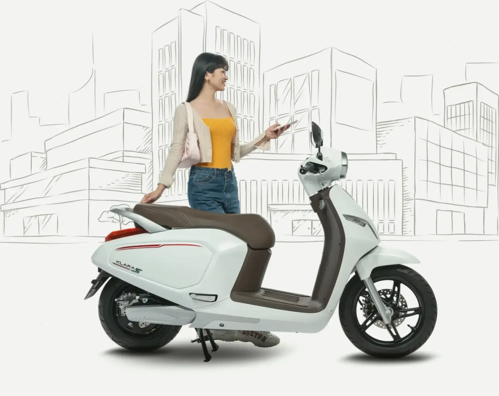 VinFast Klara A2 Eco Motorcycle: Giải pháp xanh, tiết kiệm năng lượng cho đô thị bận rộn!