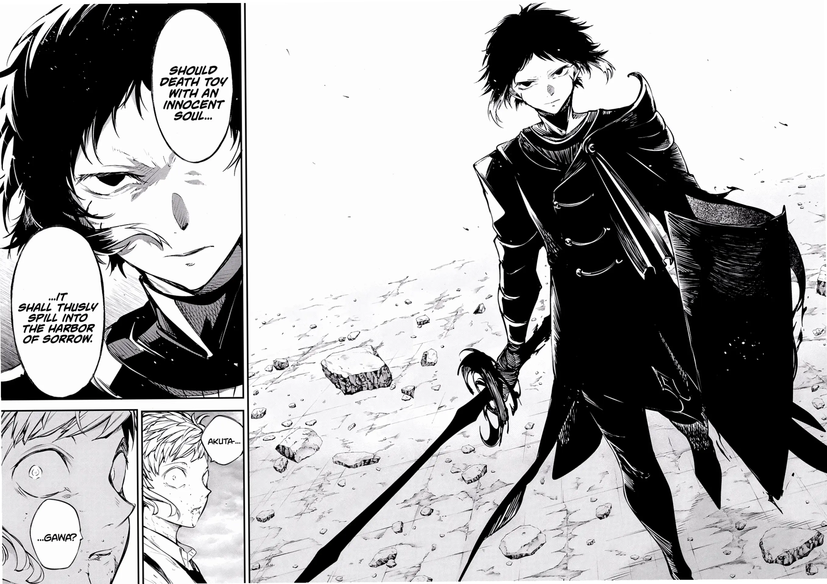 Akutagawa Atsushi: Sự kết hợp tên nhân vật, nhưng thực tế là cặp đôi nổi tiếng trong BSD, với những khoảnh khắc căng thẳng và lãng mạn.