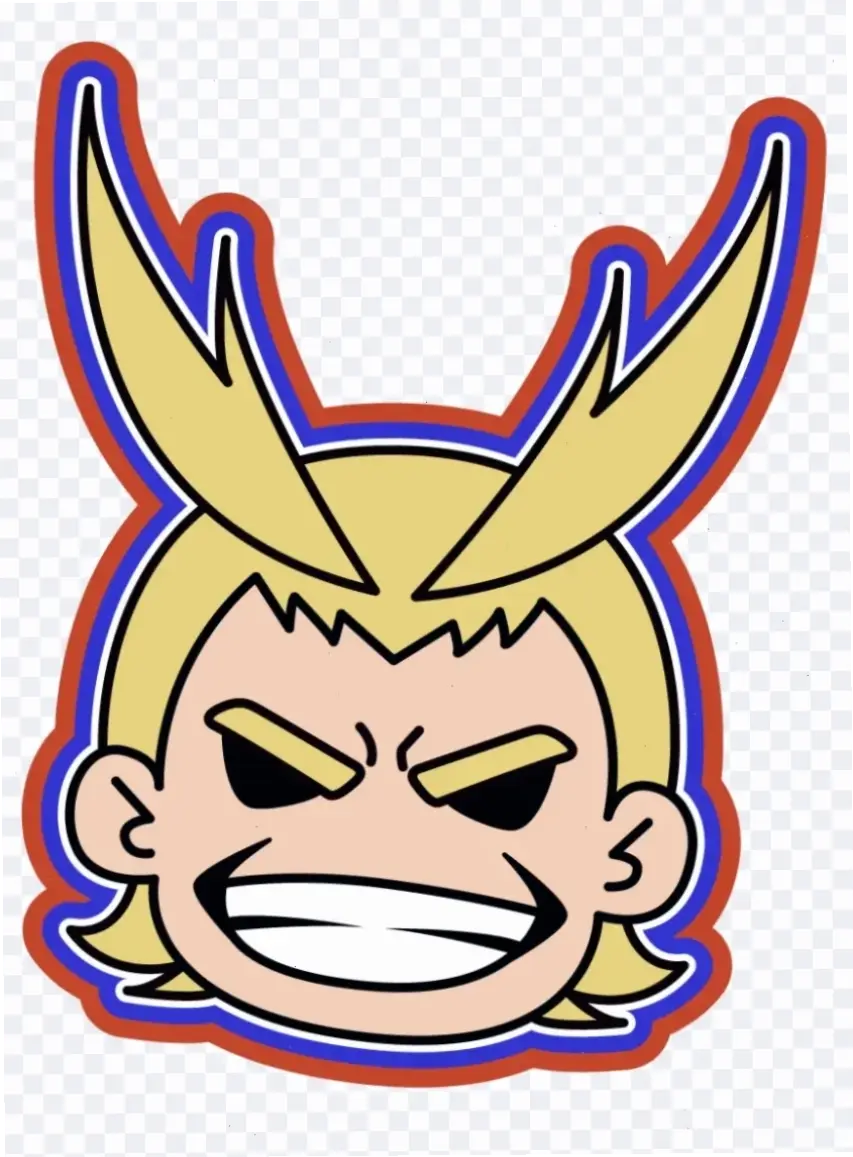 All Might Chibi PNG: File hình dễ thương, chất lượng cao, lý tưởng để thiết kế và chia sẻ với cộng đồng fan!