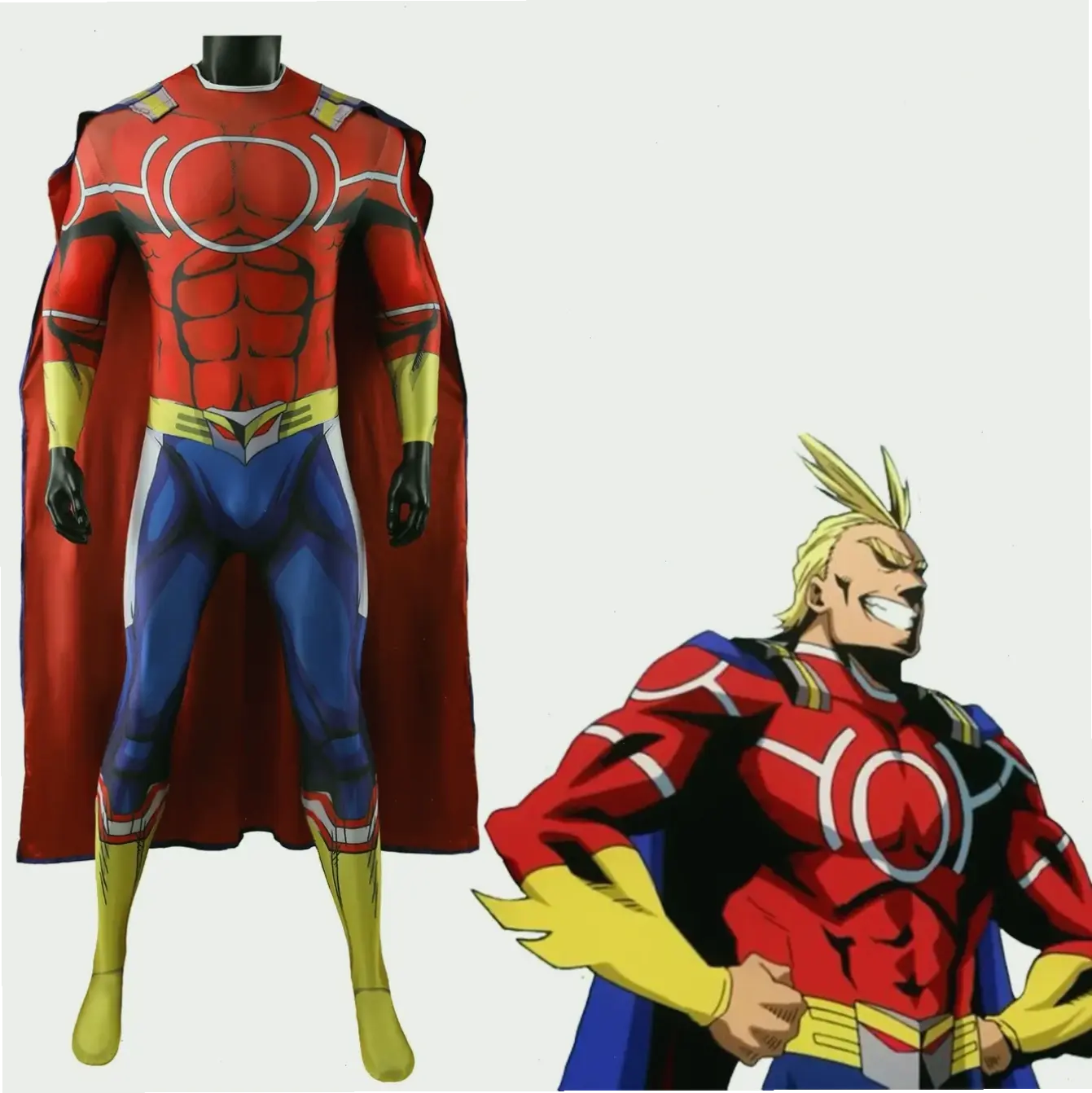 All Might Suit: Trang phục biểu tượng của siêu anh hùng, thể hiện sức mạnh và sự dũng cảm trong mọi cuộc chiến!
