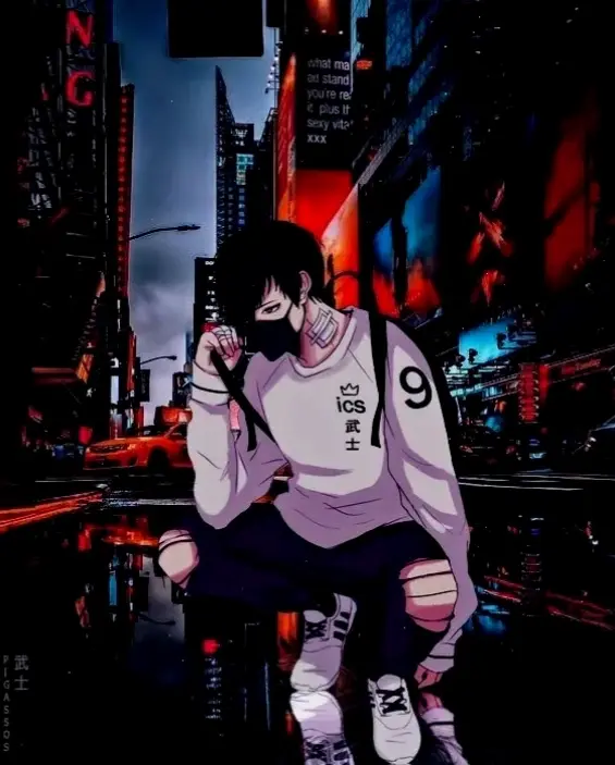 Ảnh anime nam buồn cô đơn thể hiện nỗi lòng cô đơn của chàng trai, chạm đến cảm xúc sâu sắc trong lòng người xem.