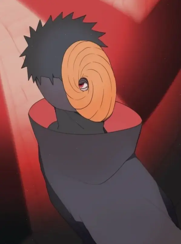 Ảnh Mặt Nạ Obito: Hình ảnh mặt nạ đặc biệt, biểu tượng của Obito Uchiha trong anime.