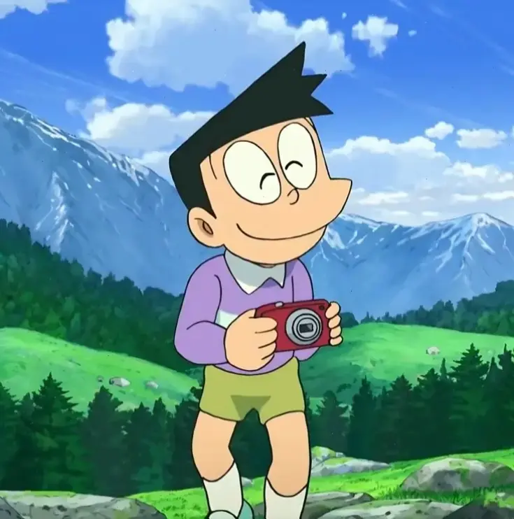 Ảnh Suneo ngầu, thể hiện sức hút mạnh mẽ và phong cách của nhân vật!