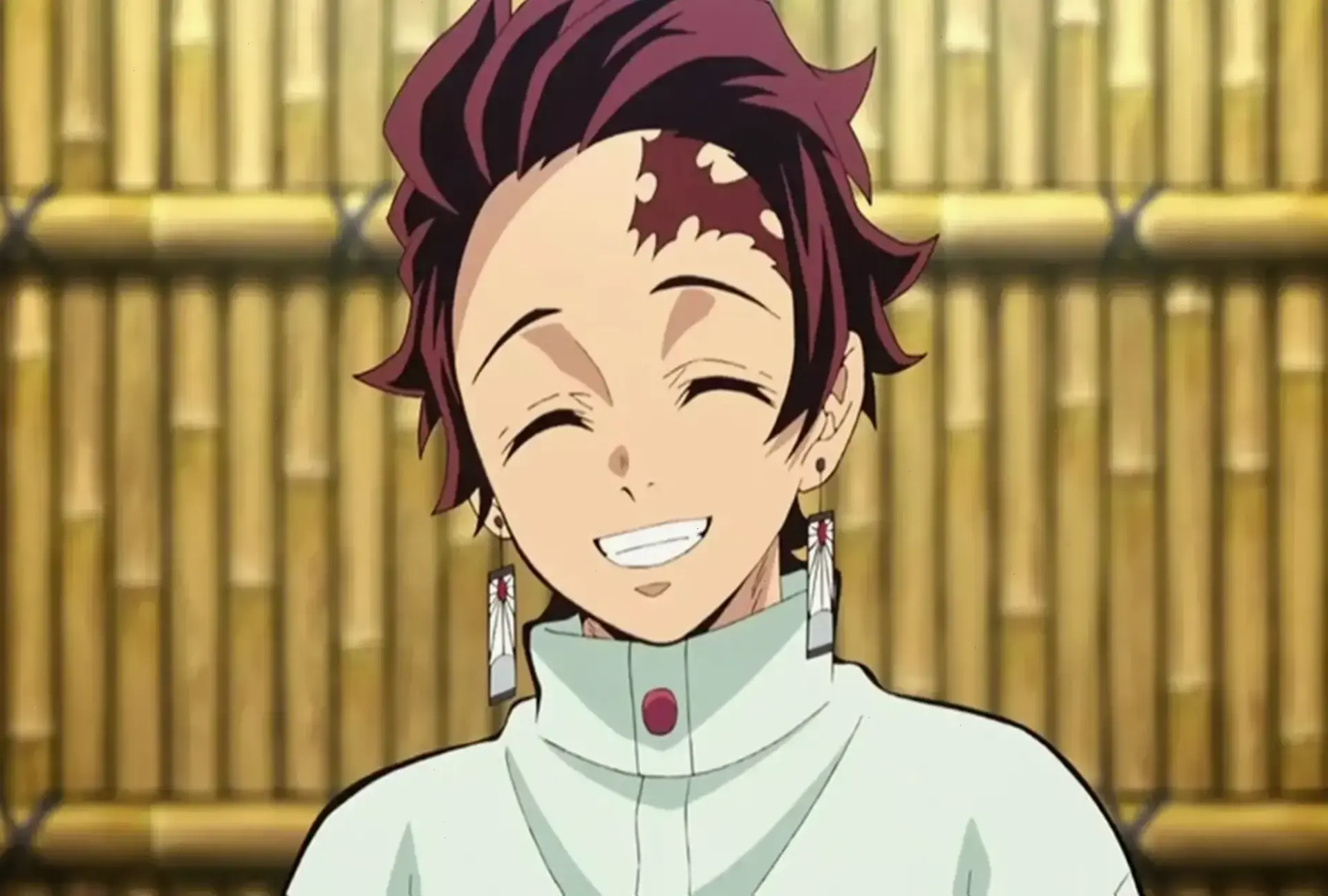 Ảnh Tanjiro từ series Kimetsu no Yaiba, minh chứng cho hành trình dũng cảm và lòng trung thành tuyệt đối.