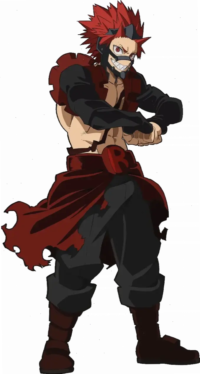 Anime Kirishima: Những khoảnh khắc hành động đỉnh cao, thể hiện sức mạnh và tính cách của chàng trai anh hùng.