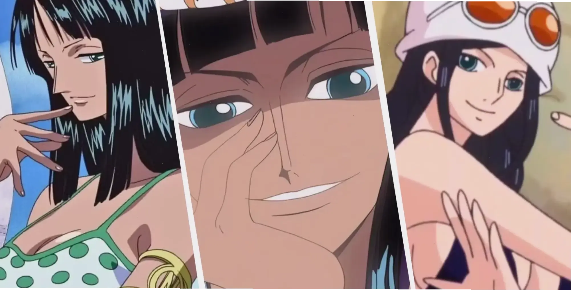 Anime Nico Robin trong One Piece nổi bật với thiết kế đẹp, sức mạnh độc đáo và câu chuyện cảm động về quá khứ.