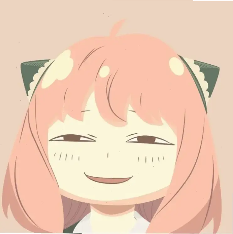 Anya cười rạng rỡ, biểu cảm dễ thương của cô bé trong gia đình điệp viên làm sáng cả ngày của bạn!