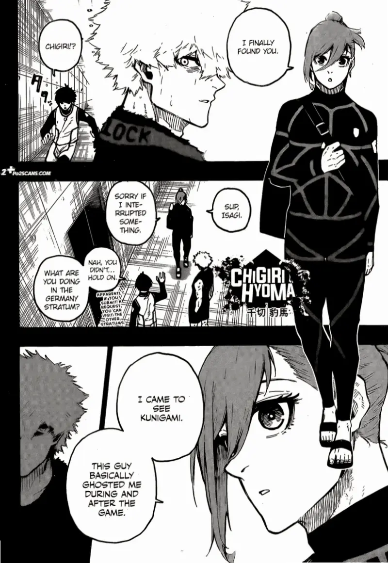 Cặp đôi Chigiri x Kunigami: Mối quan hệ thú vị trong Blue Lock!