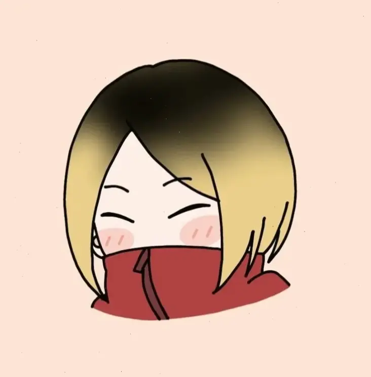 Chibi Kenma siêu dễ thương, với phiên bản nhỏ xinh và biểu cảm hài hước từ fanart Haikyuu.