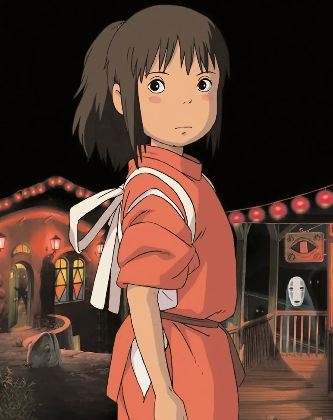 Chihiro trong Spirited Away: Cô bé gan dạ đối mặt thế giới linh hồn đầy bí ẩn và thử thách.