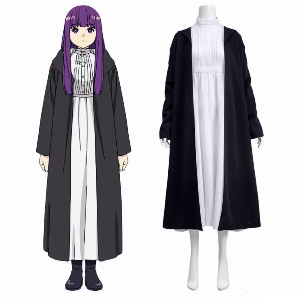 Cosplay Fern và Frieren từ Sousou no Frieren, cặp đôi pháp sư đầy sức hút.