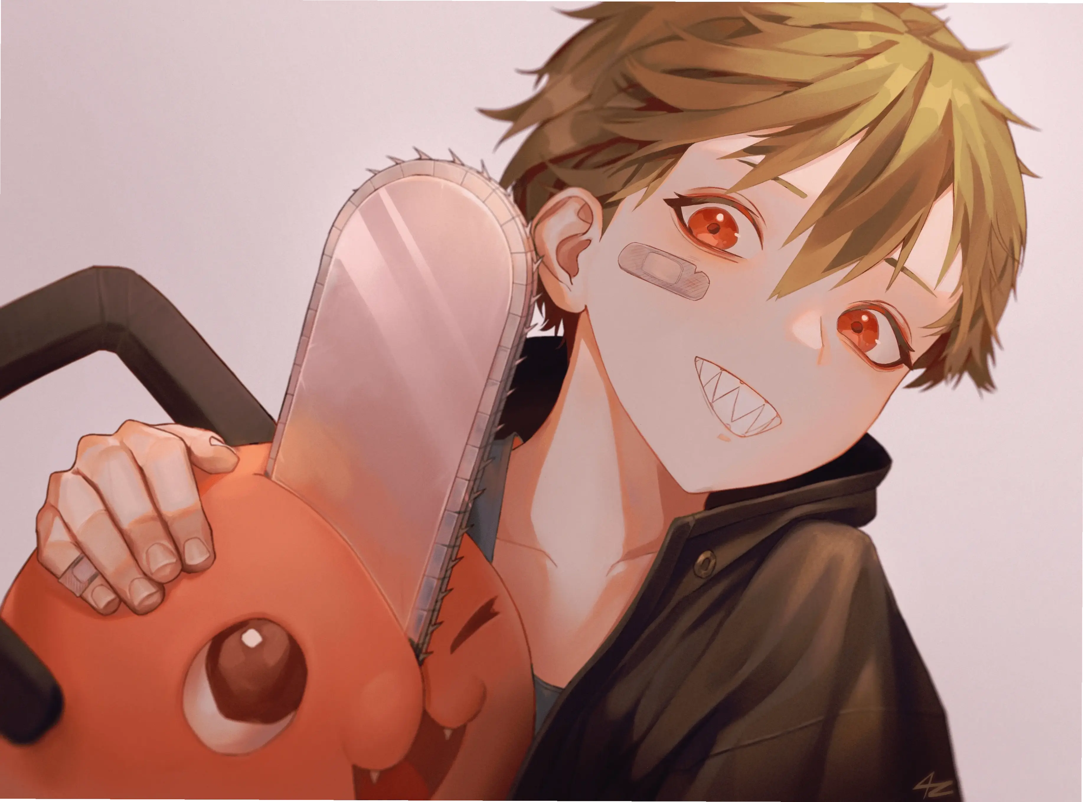 Denji Cute: Khía cạnh dễ thương của Denji Chainsaw Man, khiến fan không khỏi yêu mến và muốn ôm ngay!