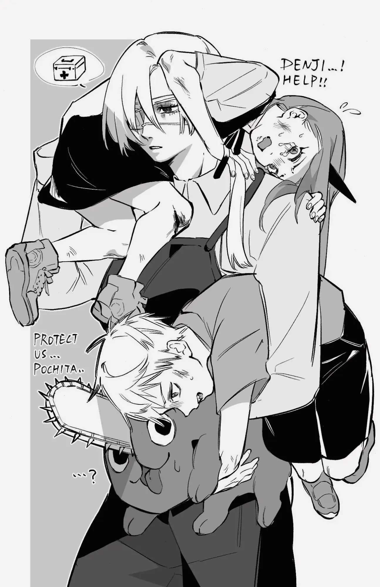 Denji x Quanxi: Cặp đôi đầy hấp dẫn, khám phá câu chuyện tình cảm giữa Denji và Quanxi trong Chainsaw Man!