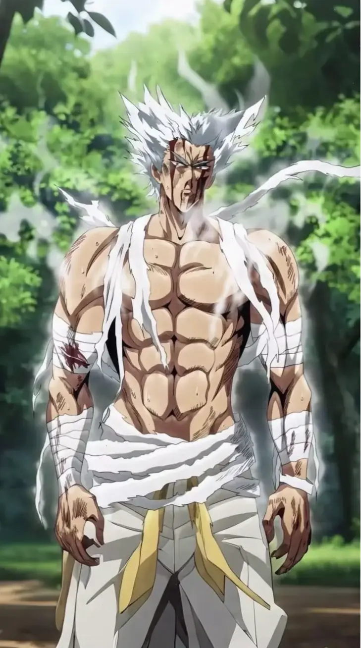 Garou body: Thân hình hoàn hảo, sức bền và sức mạnh khiến Garou trở thành chiến binh bất bại!